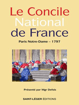 cover image of Le concile national de France